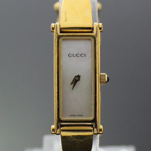 [GUCCI] 1500L 금장 자개판 쿼츠 여성용 시계